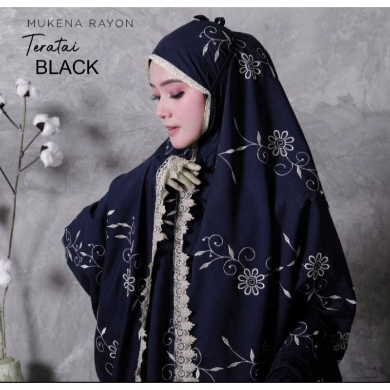 Mukena Gracella/Rayon Bordir/Renda Bordir