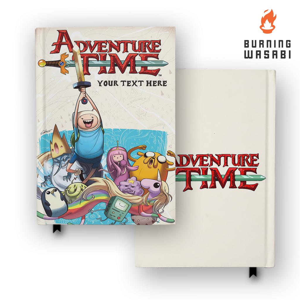 

Buku Catatan Notebook Adventure Time 8 Custom Jurnal Agenda Diary Hardcover Aesthetic A6 A5