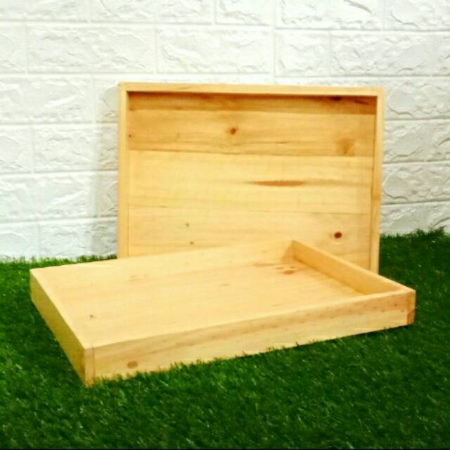 Nampan Kayu Unik / Nampan Kekinian / Nampan /Baki Kayu / Wooden Tray