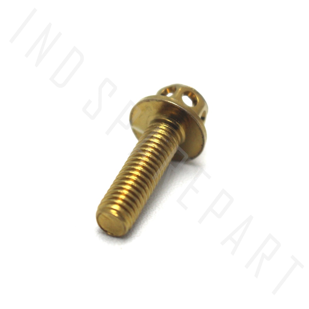 Baut-Baud Probolt-Pro Bolt Emas-Gold M6x20-6x20-M 6 x 20-M6 Kunci 8-K8