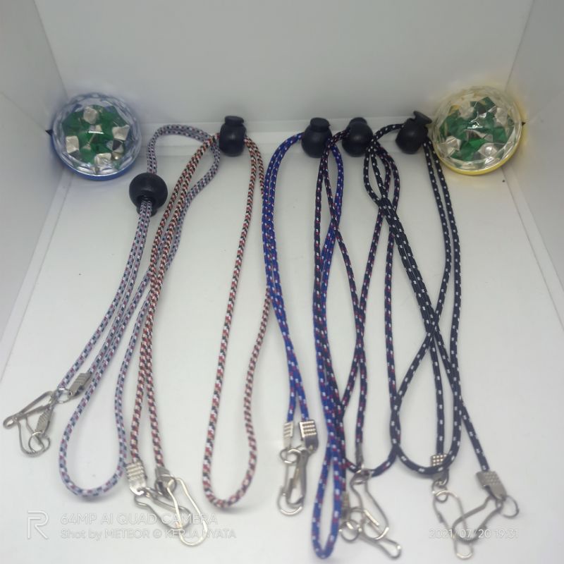 Strap Masker Hijab / Lanyard / Pengait Masker / Connector / Tali Masker Wanita Pria