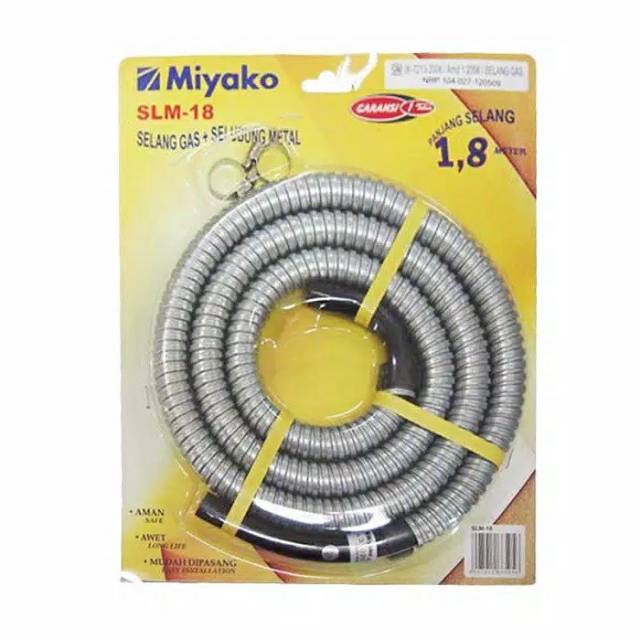 Miyako Selang Gas Spiral 1.8Meter SLM18