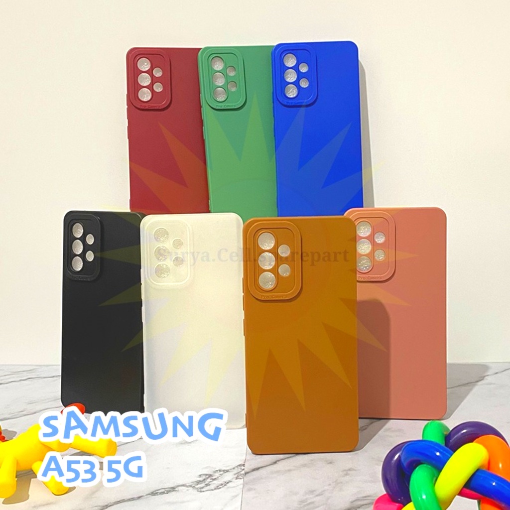 Case Slim Matte Pro Camera Samsung A53 5G - SC