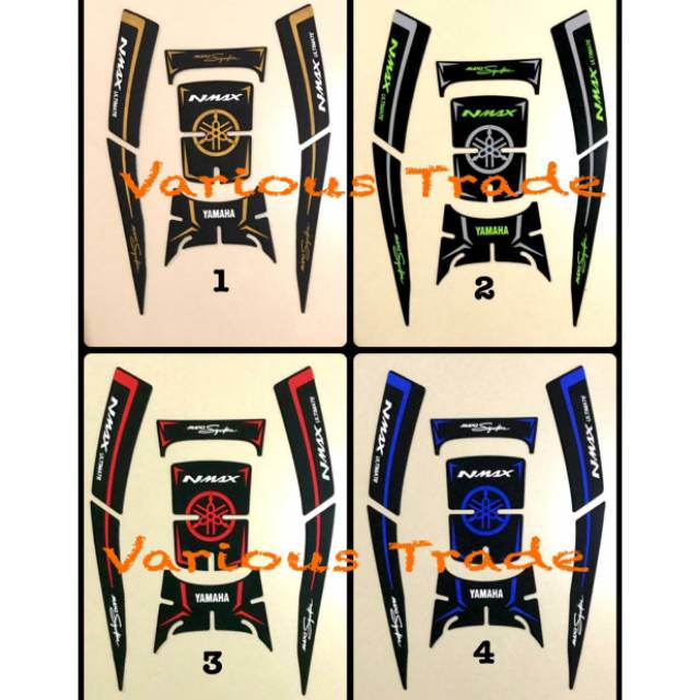 Tankpad Tankpad Nmax Pelindung Tangki All New Nmax 155 2020 karet 3D