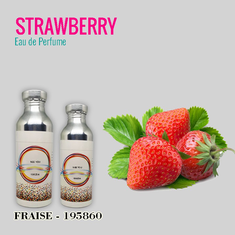 Bibit Parfum Murni STRAWBERRY -  FRAISE NICA FRAGRANCE