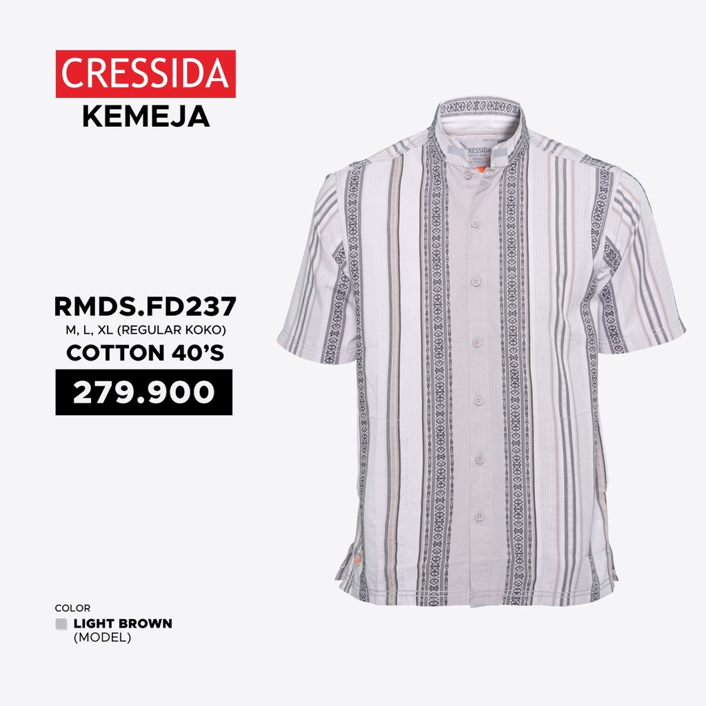  Baju  Kemeja  Koko Pria  Branded Original Cressida Bisa 