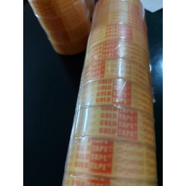 

isolasi goldtape bening 10mm