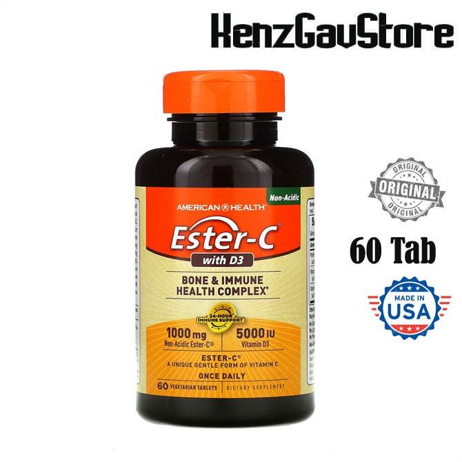 VITAMIN ESTER C 1000 MG / American Health Ester-C 1000 with D3 5000 IU Lc