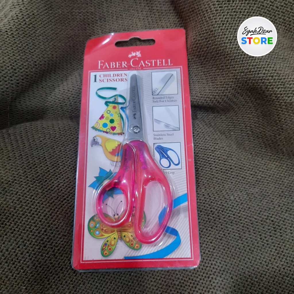 

Gunting Kecil Faber Castell/ Gunting untuk Anak