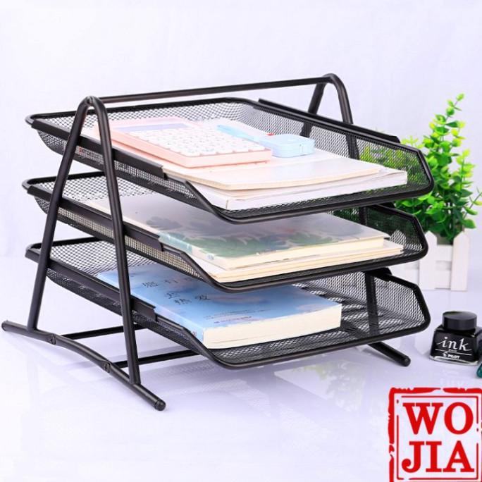 

BARU! Rak Kertas Dokumen Surat 3 Susun / Paper Document Letter Tray 3 Tier