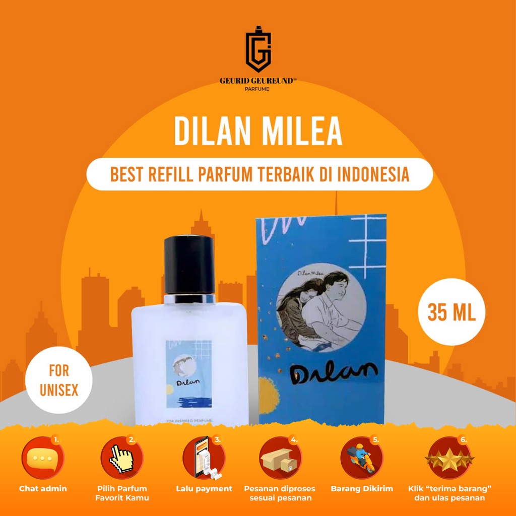 [PARFUM PRIA] DILAN MILEA PARFUM REMAJA 30ml Kemasan kotak - NON ALKOHOL