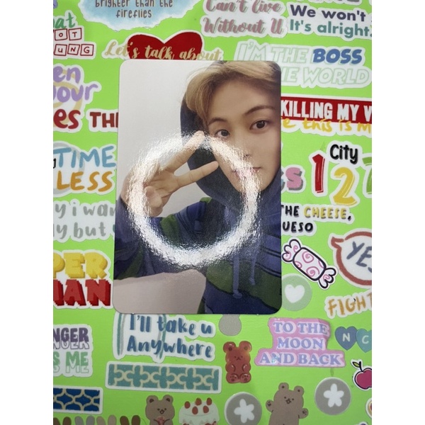OFFICIAL PC CC CIRCLE CARD PHOTOCARD MARK LEE NCT 127 SUPERHUMAN DREAM JAEHYUN TAEYONG JAEMIN HAECHA