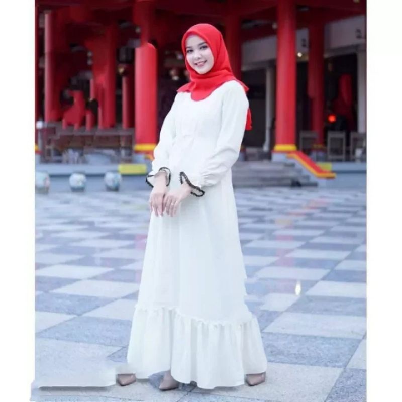 Selly Gamis Wanita Dress Maxy Fashion Muslim