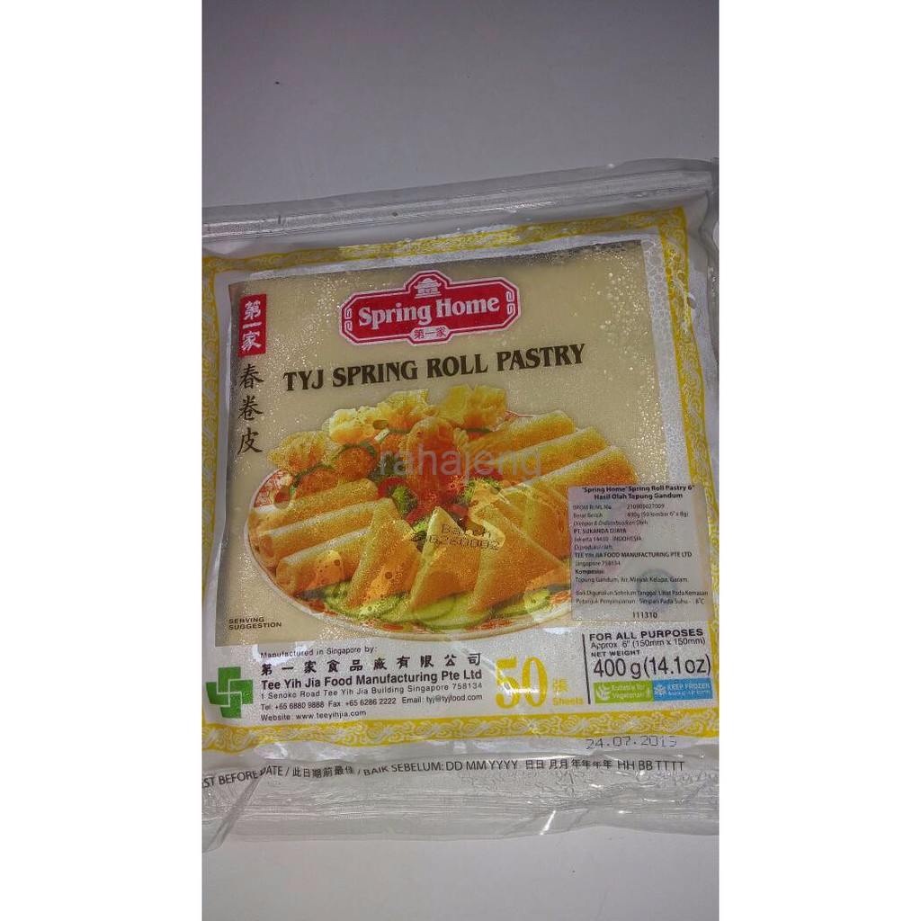 

KULIT LUMPIA SPRING HOME Uk.15cmx15cm