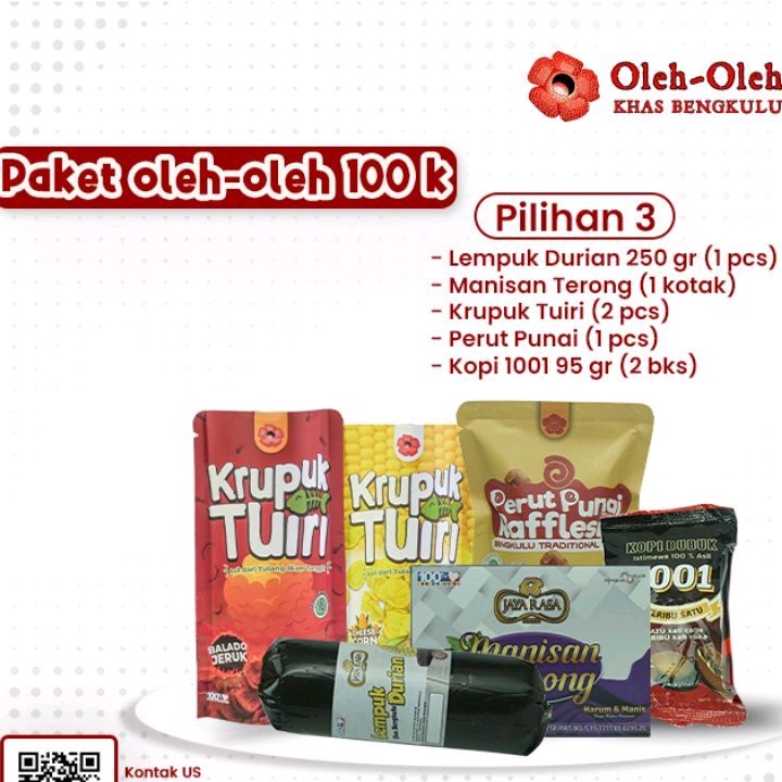 PAKET OLEH OLEH KHAS BENGKULU 100.000