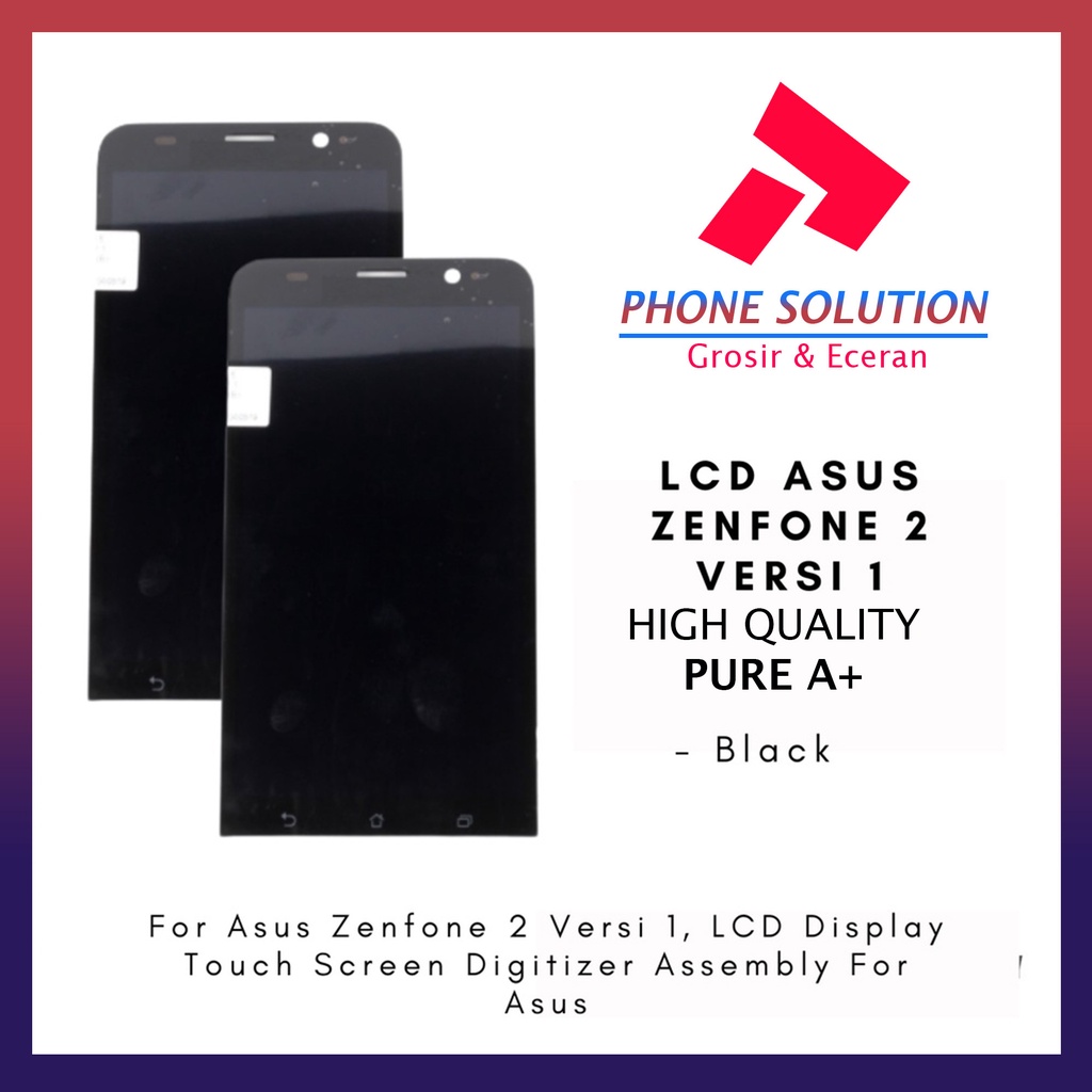 LCD Asus Zenfone 2 ver 1 ZE550ML Fullset Touchscreen // Supplier LCD Asus Zenfone 2 - Garansi 1 Bulan