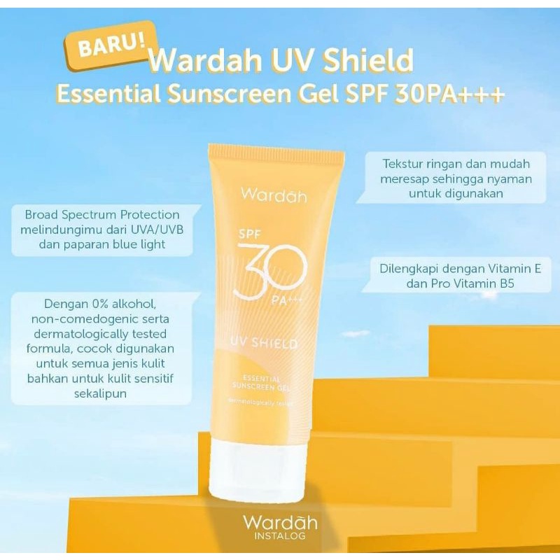 Wardah Sunscreen spf 30/Sunscreen murah/spf30