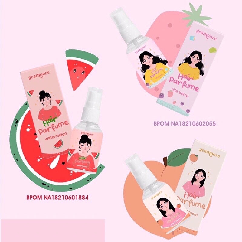 (✨ftime) Hair Perfume Geamoore 30ml