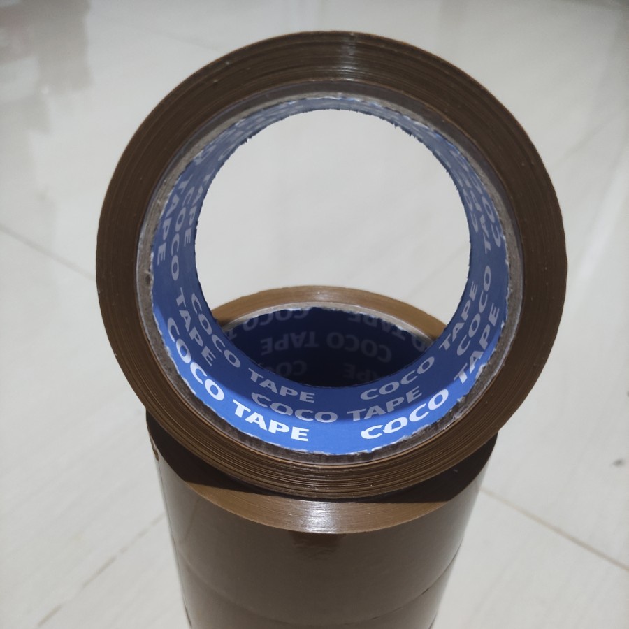 

LAKBAN BENING 45MM X 70YARD LAKBAN MURAH BERKUALITAS - Cokelat