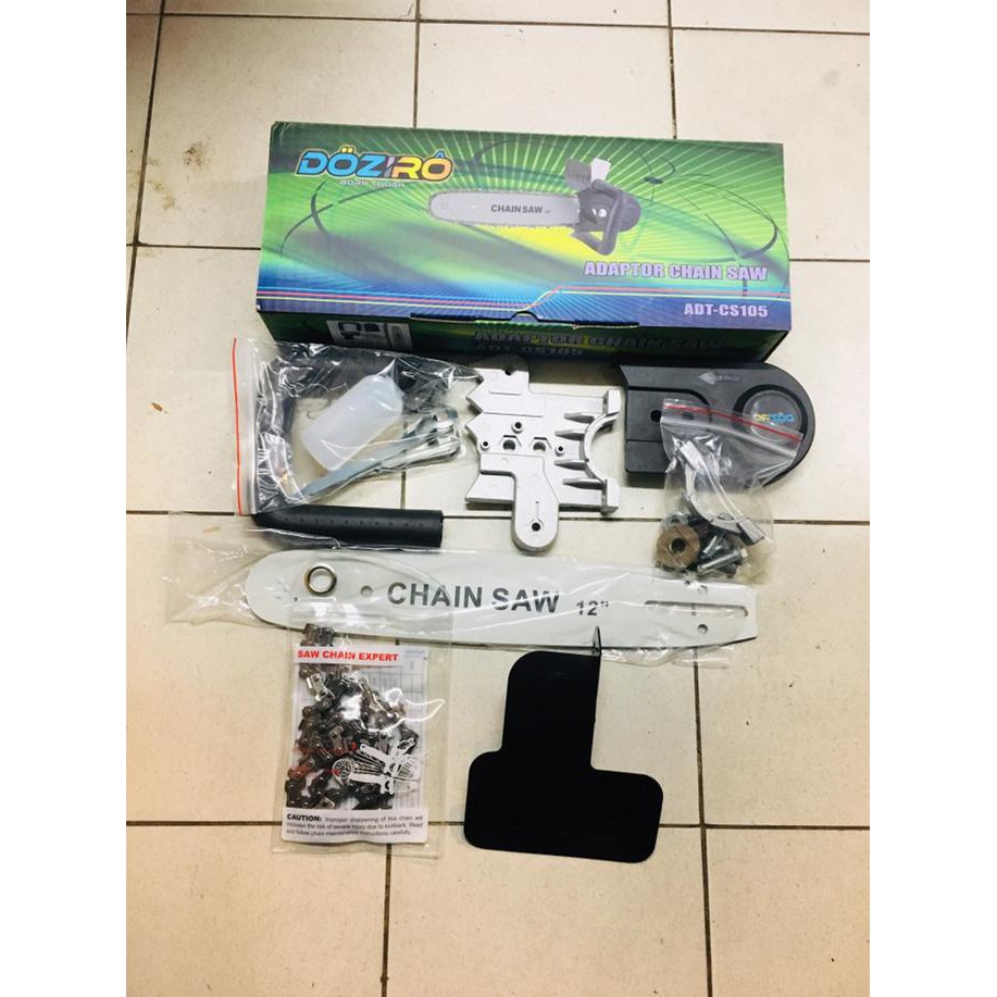 Adaptor Mini Chainsaw Mesin Gerinda - Dudukan Chain Saw Stand