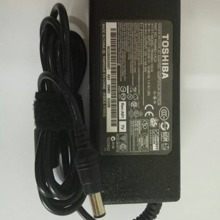 Adaptor Charger Original Toshiba Portege M200,M700,M400,M3500,R200