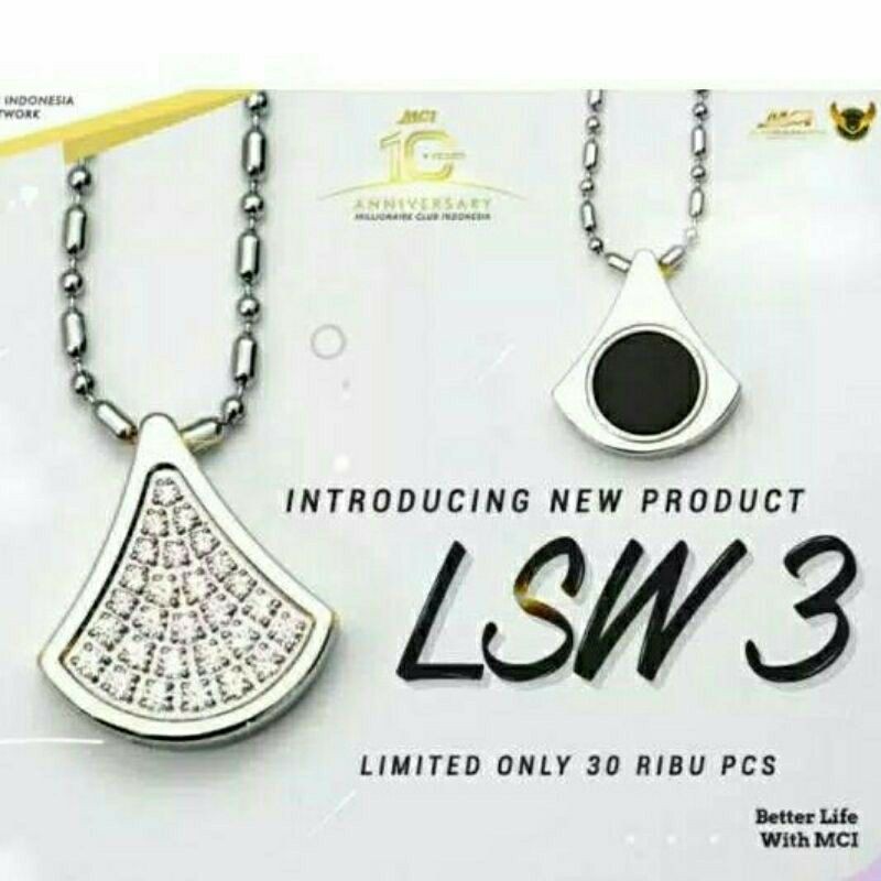 Kalung Pandent MCI LSW Kipas Asli
