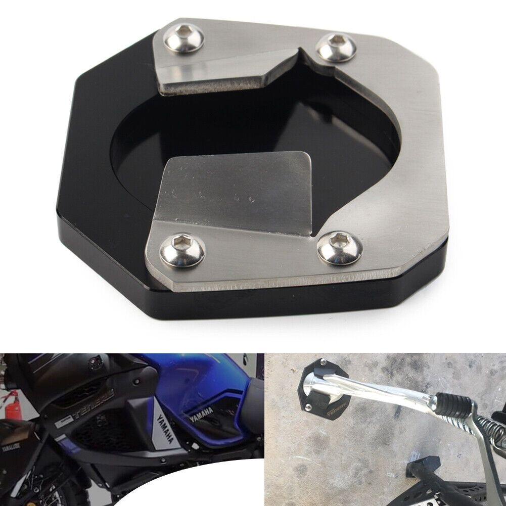 Populer Pad Pembesar Ekstensi Kaki Baru Kickstand Side Stand Side Kick Stand Untuk YAMAHA XT1200ZE SUPER TENERE 2014-2021