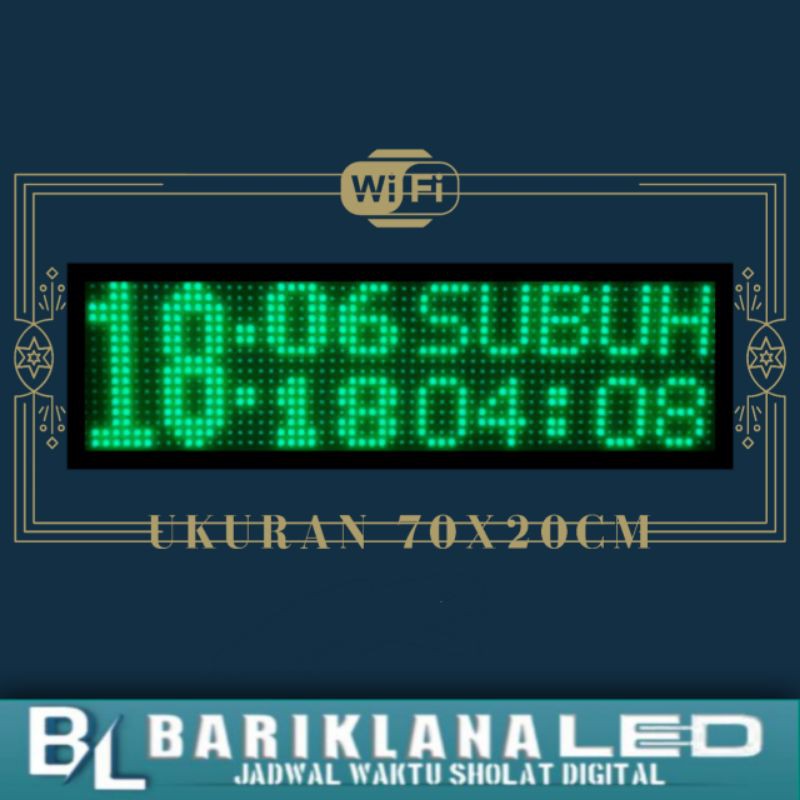 promo jadwal waktu sholat / jam masjid / jam digital / jam sholat / jam waktu sholat TERMURAH