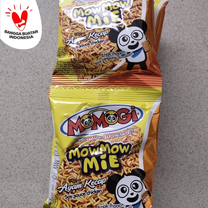 

54eh Momogi Mowmow Mie Ayam Kecap Renceng 20 Gram 60Jh