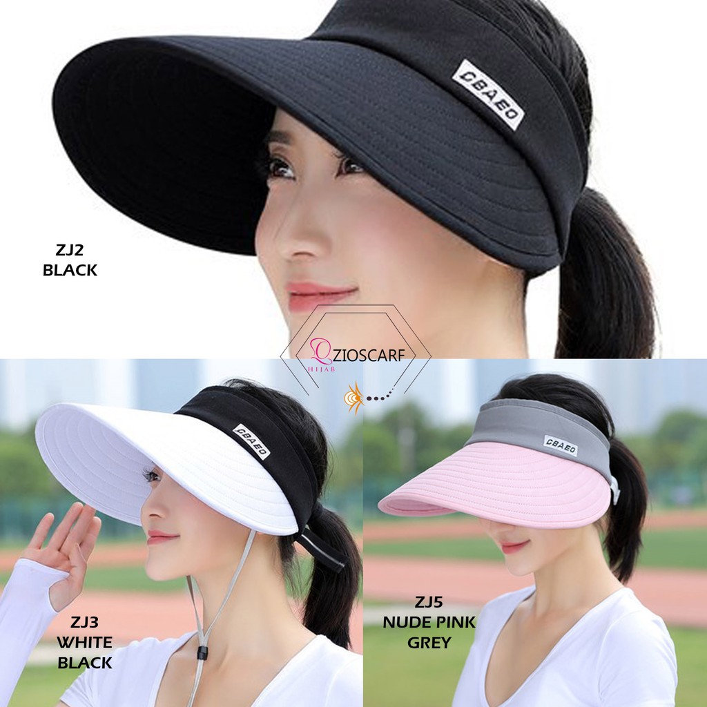 [COD] READYSTOK TOPI GOLF TEPI LEBAR ANTI MATAHARI TOPI PANTAI TOPI OLAHRAGA ZJ CBAIO