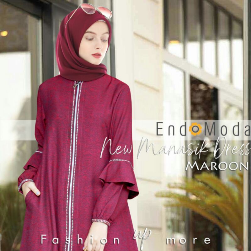 PROMO READY DREDS TERBARU GAMIS MANASIK BY ENDOMODA NEW MANASIK DRESS GAMIS ENDOMODA NEW MANASIK