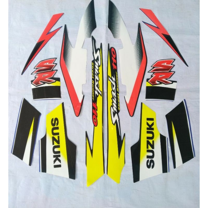 Striping sticker suzuki Smash R 2004 2005