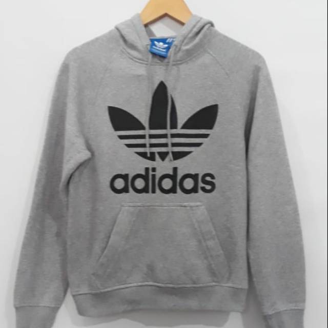Hoodie Adidas Trefoil Grey