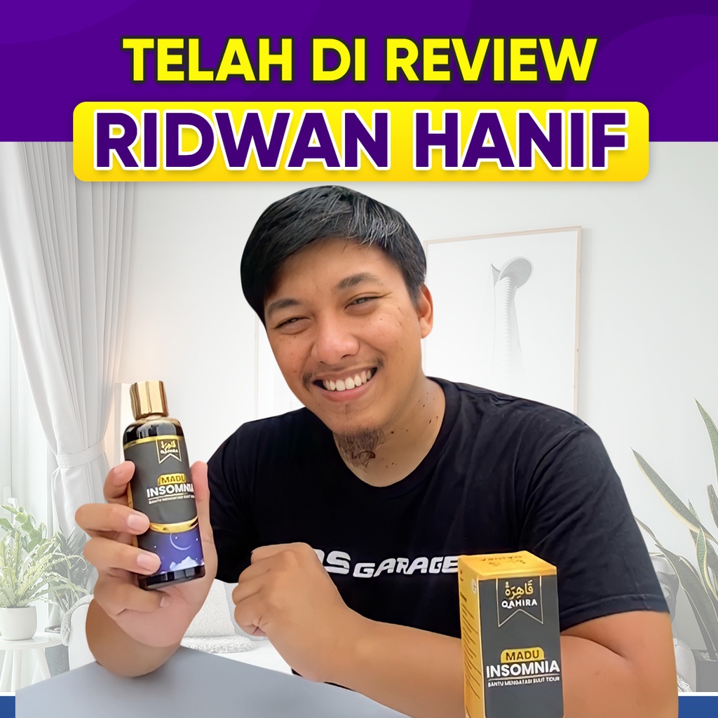 Madu Insomnia Qahira Madu Membantu Tidur Tenang Madu Susah Tidur Obat Tidur Herbal Original