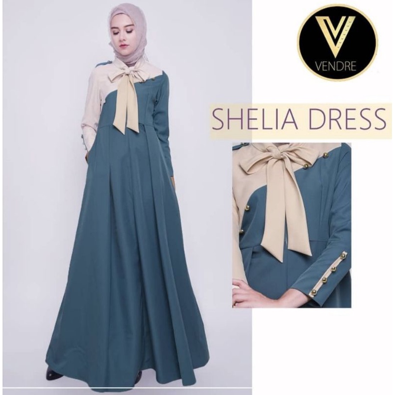 Shelia dress by vendre modest wear (preloved)