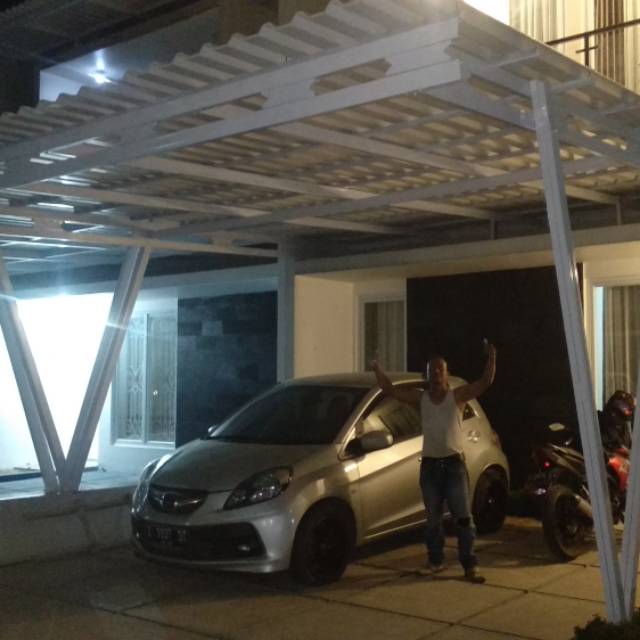 Kanopi baja ringan atap alderon