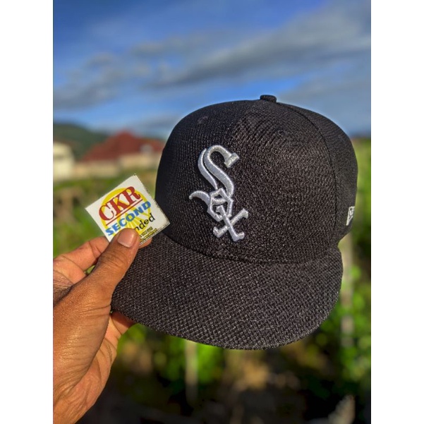 Topi pria original branded snapback NEW ERA low profile X CHICAGO WHITE SOX