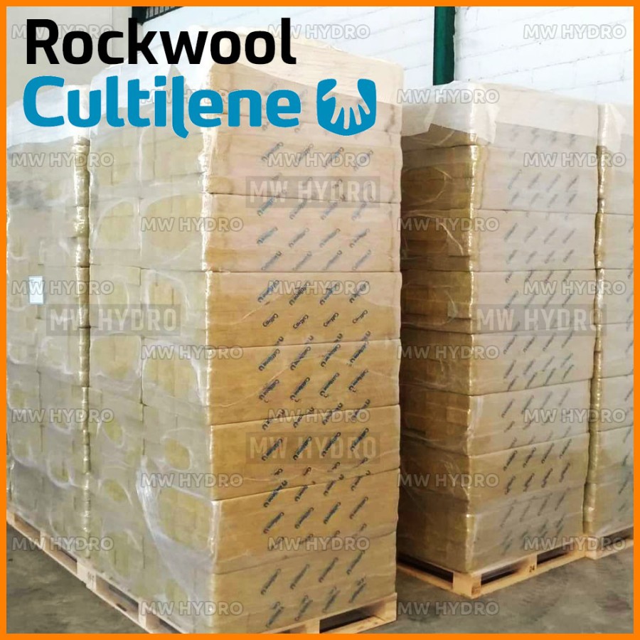 Media Tanam Hidroponik - Rockwool Cultilene (Bal)