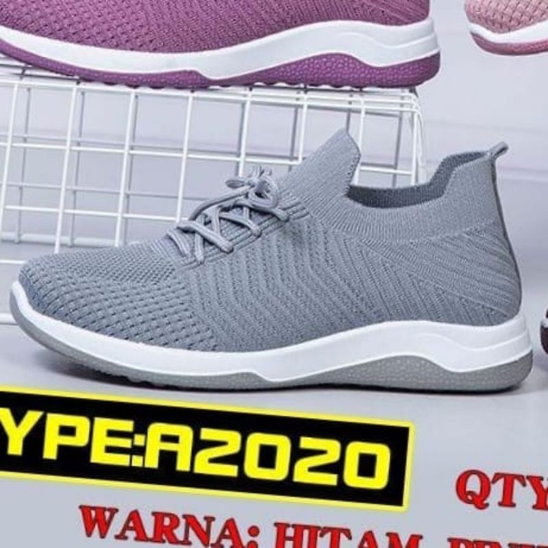 Sepatu wanita sneakers Feata A2020 A1071 A013 import korea version terbaru sol anti selip