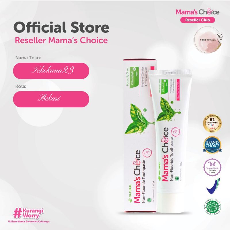 Jual Mama's Choice - Toothpaste Siwak ( Pasta Gigi Bumil Busui Tanpa ...