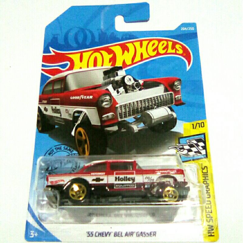 HOT WHEELS 55 CHEVY BEL AIR GASSER