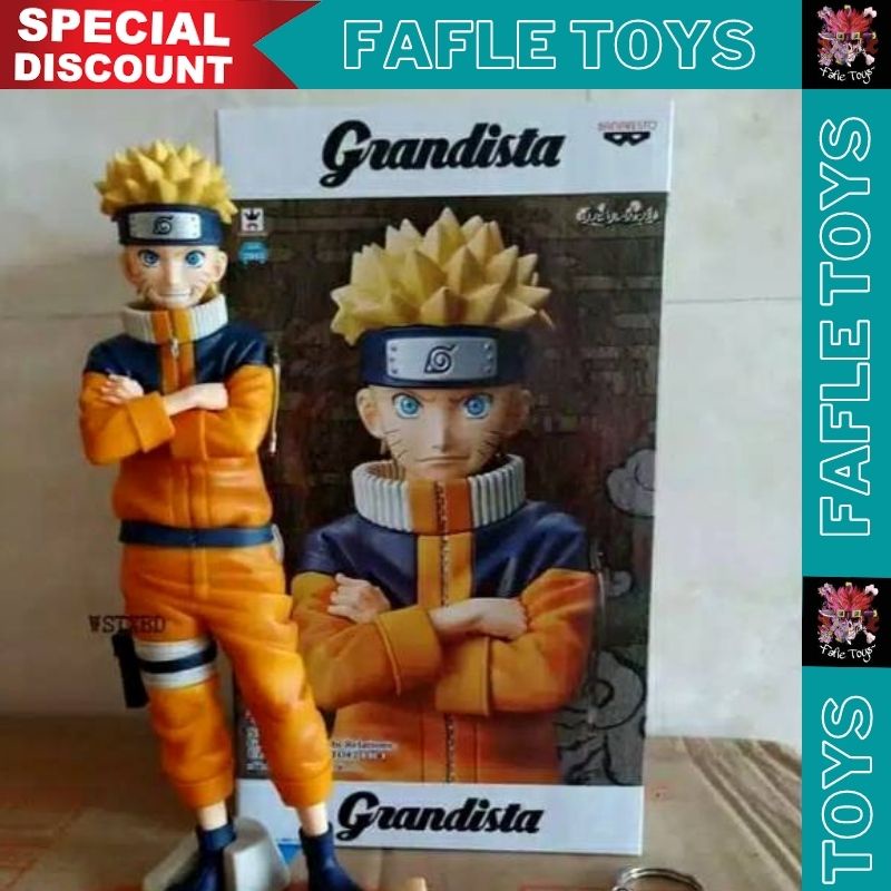 Action Figure Naruto Grandista / Action Figure Naruto Banpresto / Nauto Kid Action Figure / Naruto F