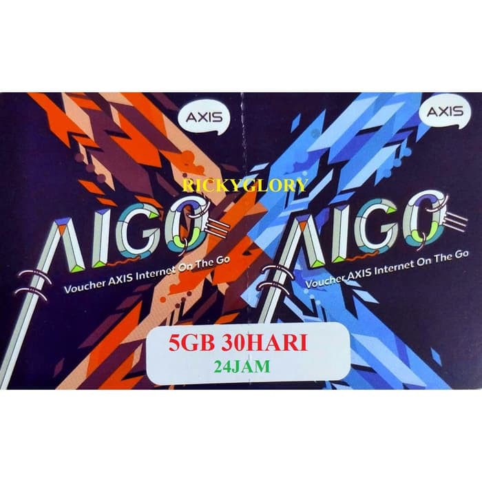 Voucher AIGO Axis 5 GB vocer data axis 5gb | Shopee Indonesia