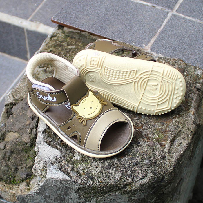 sandal anak cowok suia 1 2 tahun olive green SL15 OLIVE GREEN