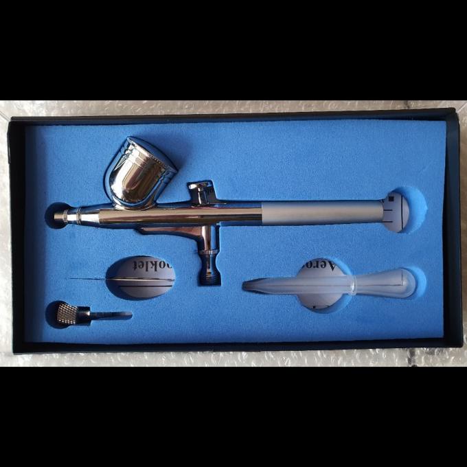 AIR BRUSH SPRAY GUN KIT LUKIS ART PAINT AIRBRUSH 0.2MM 9CC Termurah