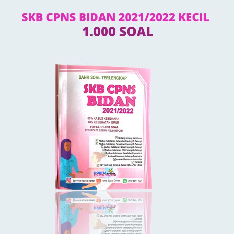 BUKU LATIHAN SOAL SKB BIDAN CPNS 2021/2022 (PRELOVED)
