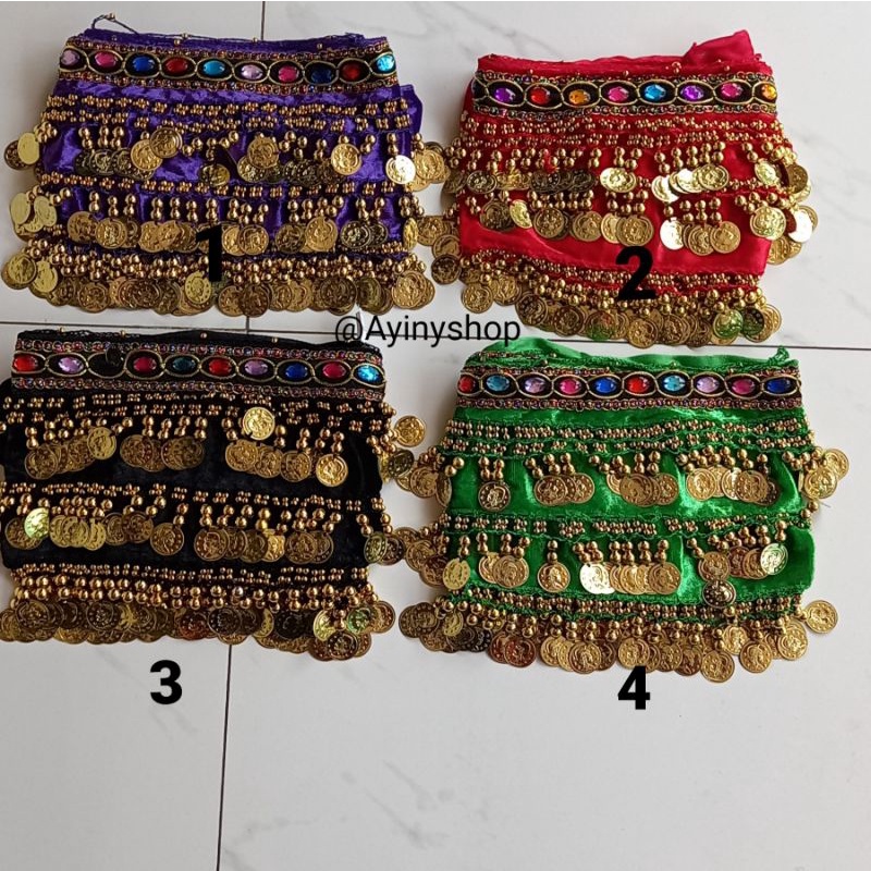 BEST SELLER!!Belly Dance Belt Brudu-India Dance-Zumba Dance