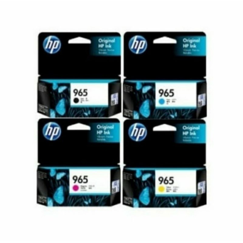 tinta hp 965 standar b.c.m.y original for OfficetJet Pro:- 9010, 9012, 9016, 9018, 9019, 9020, 9026