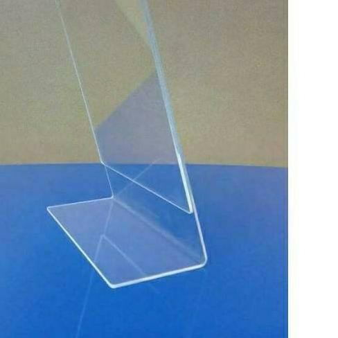 

☉ Display Daftar Menu Bahan Acrylic Ukuran A4 Bentuk L dan T ♚