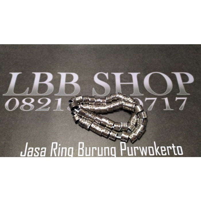 Ring Burung Jenis Baja Laser Merpati